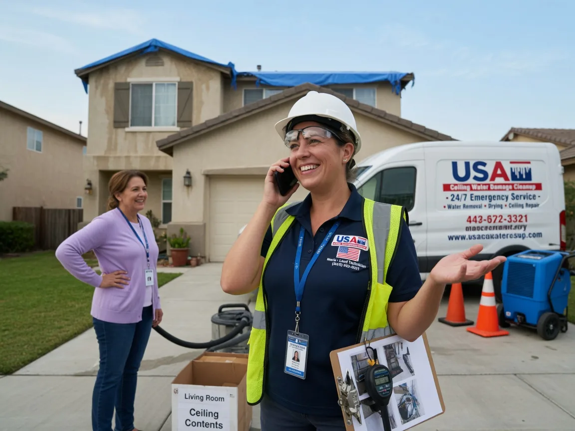 Ceiling Water Damage Restoration Round Mountain, TX FAQs